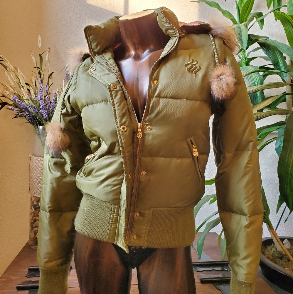 Rocawear. Size small. Olive green